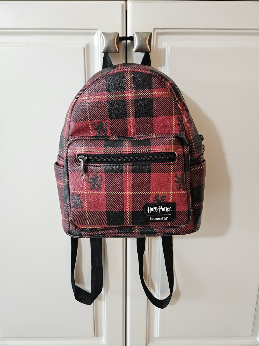 Loungefly x Harry Potter Gryffindor Red Plaid Mini Backpack